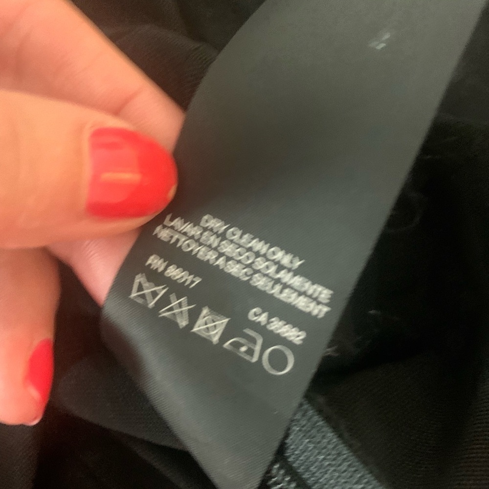 Bebe Mesh Satin Corset Top Black Medium - Picture 14 of 16